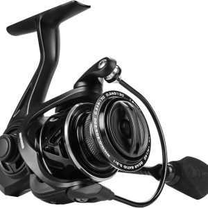 KastKing Zephyr Spinning Reels – 7+1/6+1 BB – Carbon Fiber Drag – Stainless Steel Shaft – Aluminum & CNC Spool – Black/Green/Orange – Sizes 500/1000 SFS – Ultralight to Heavy-Duty